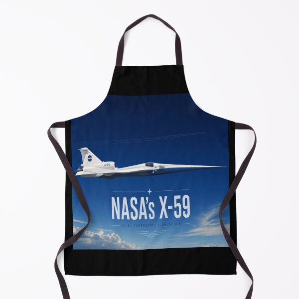 Item preview, NASA’s X-59 Experimental Supersonic Jet Poster Tee designed and sold by POD DYNASTY.