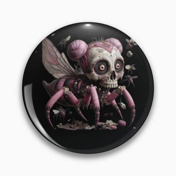 Item preview, Pink Skull Beetle Dark Entomology designed and sold by LujziWorld.