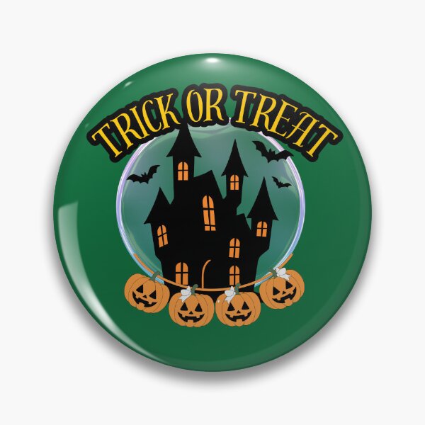 Item preview, Trick or Treat Haunted Castle Halloween Design designed and sold by Palette-Vibes.
