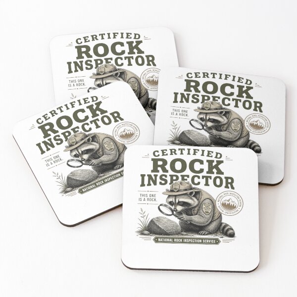 Item preview, Certified Rock Inspector designed and sold by LegacyWave.