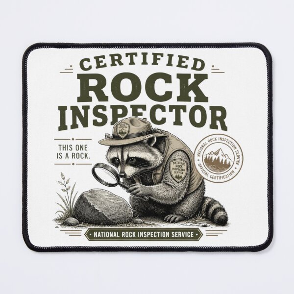 Item preview, Certified Rock Inspector designed and sold by LegacyWave.