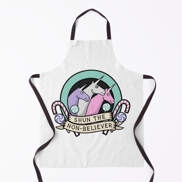 Item preview, Shun The Non-Believer – Funny Unicorn Cult Design | Magical Fantasy Humour Graphic designed and sold by GarnerSupplyCo.