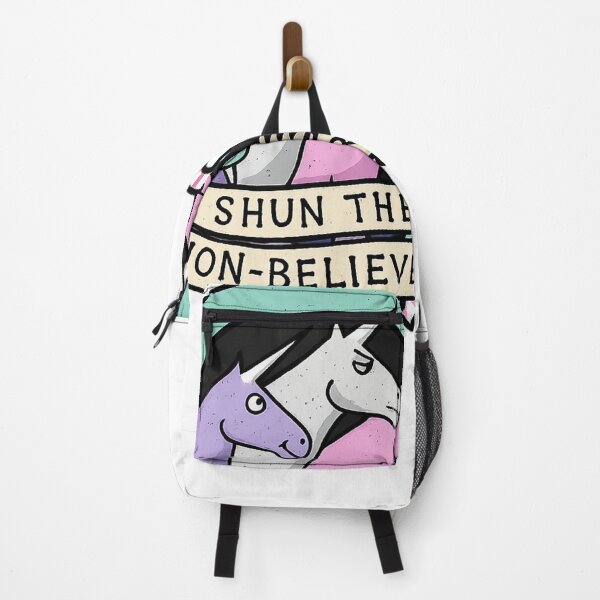 Item preview, Shun The Non-Believer – Funny Unicorn Cult Design | Magical Fantasy Humour Graphic designed and sold by GarnerSupplyCo.