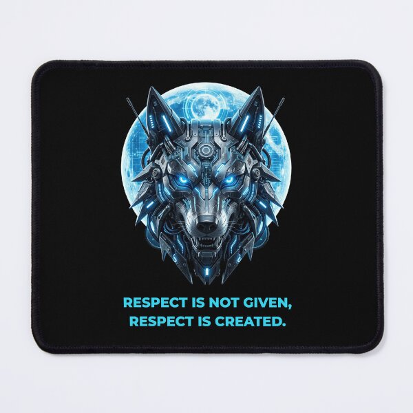 Item preview, Mechanical Wolf Head Cyberpunk Aesthetic Design designed and sold by Global-Command.