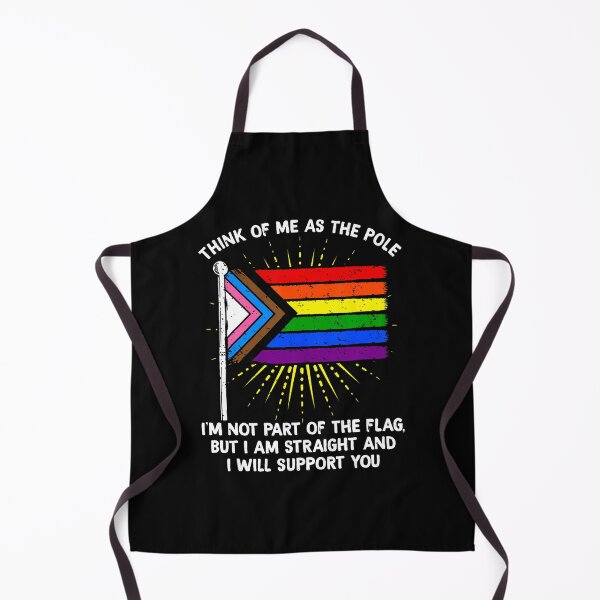 Item preview, Think Of Me As The Pole Im Straight I Support You Rainbow designed and sold by ripgoatclothing.