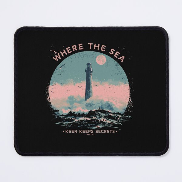 Item preview, Widows Bay Where The Sea Keeps Secrets | Vintage Lighthouse Coastal Mystery T-Shirt designed and sold by Vvmd.