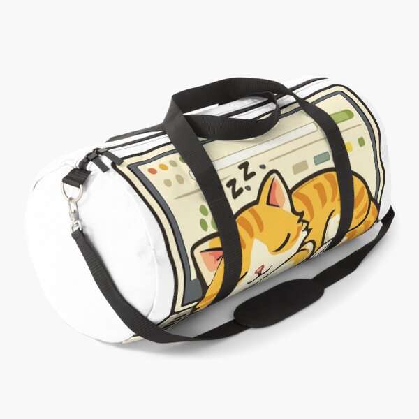 Item preview, Funny Purrcrastinator Cat Sleeping on Laptop Keyboard Graphic designed and sold by banglalook.