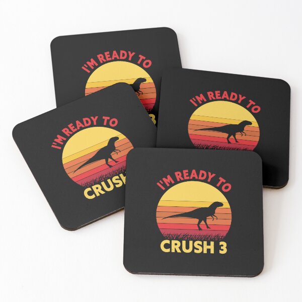 Item preview, I'm Ready To Crush 3 Dinosaur Birthday designed and sold by SiarheiYur.