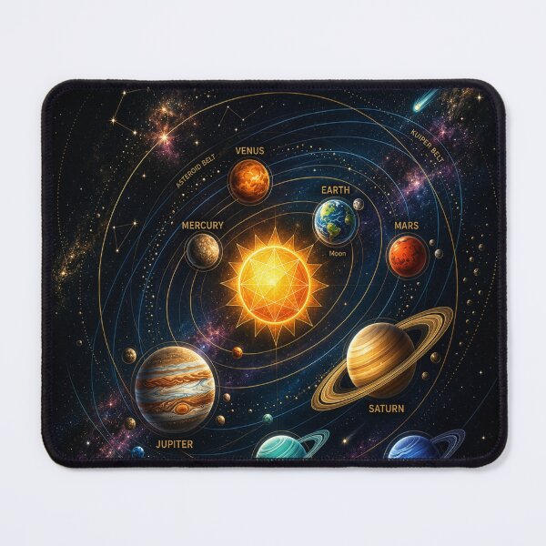 Item preview, Explore the Solar System Artwork designed and sold by jodotodesign.