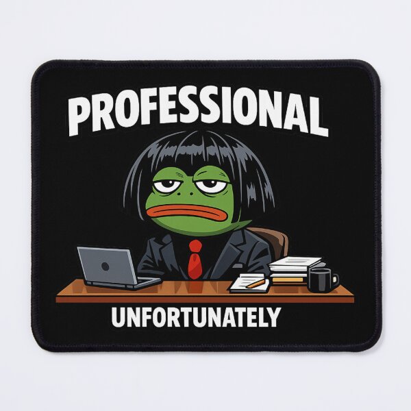 Item preview, Funny Frog Bob Haircut designed and sold by HiPatti.