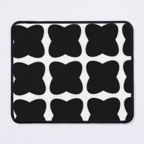 Item preview, Black and White Minimal Flower Pattern designed and sold by ZedColors.