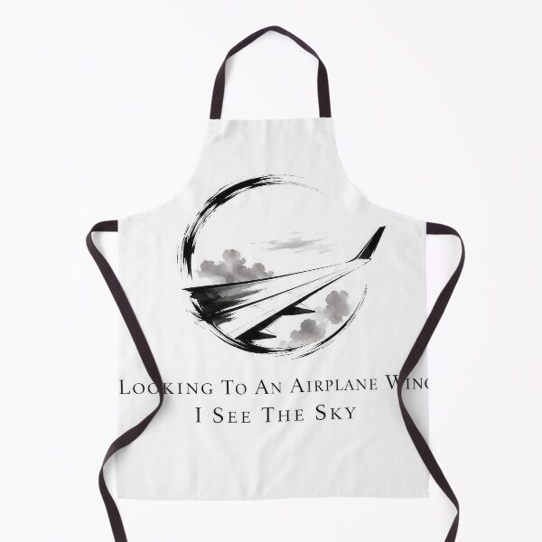 Item preview, Looking To An Airplane Wing I See The Sky designed and sold by Amsterdam Shop.