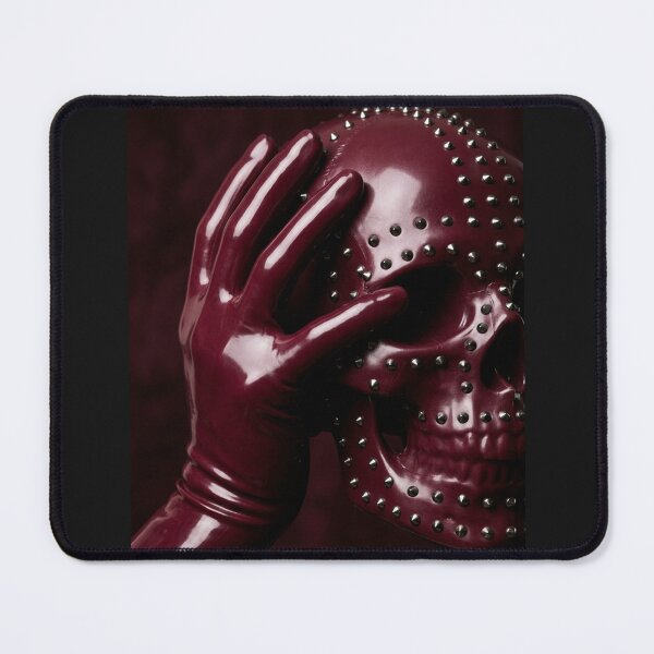 Item preview, Studded latex skull designed and sold by MaryAnn84.