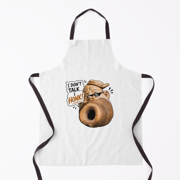 Item preview, I Don't Talk I Honk Funny Goose Meme Sticker designed and sold by smartprintuk.