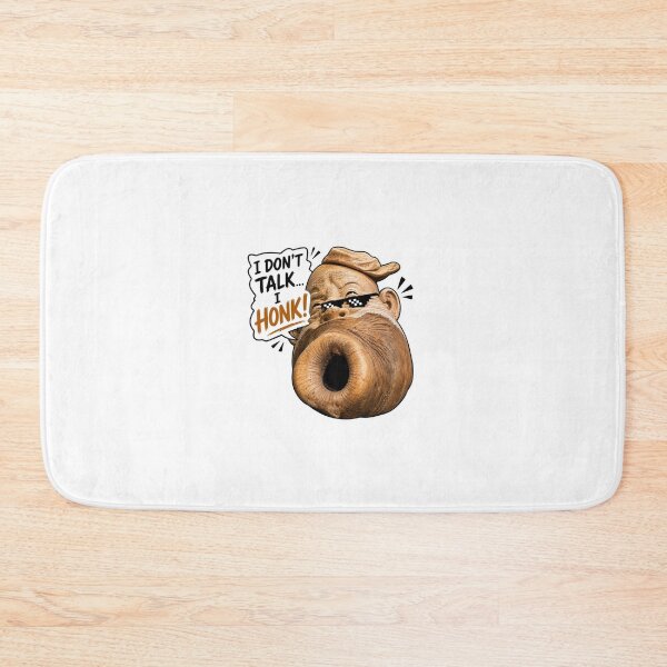 Item preview, I Don't Talk I Honk Funny Goose Meme Sticker designed and sold by smartprintuk.
