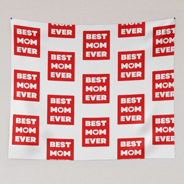 Item preview, Best Mom Ever - Cute Mother's Day Gift Sticker designed and sold by PixelVibe Art.