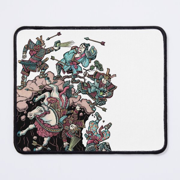 Item preview, battling asian warriors with computers and digital devices designed and sold by LisaHaney.
