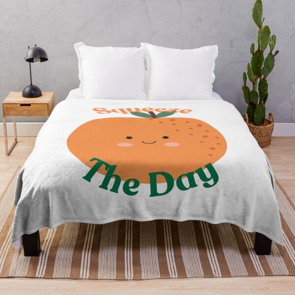 Item preview, Squeeze The Day Cute Orange designed and sold by namasteindia1.