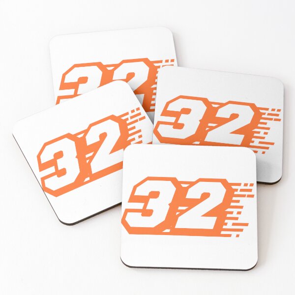 Item preview, Matt's Race Number (Orange and White) designed and sold by WA-Shop.