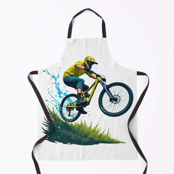 Item preview, Mountain Biker in Action - Dynamic Bike Jump designed and sold by Prints by Mat.