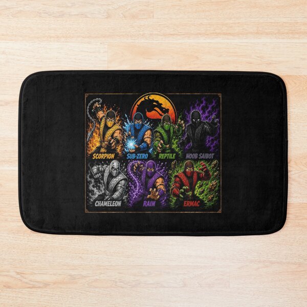 Item preview, Mortal Kombat Ninja Characters designed and sold by TMTD Productions.
