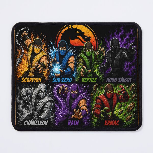 Item preview, Mortal Kombat Ninja Characters designed and sold by TMTD Productions.