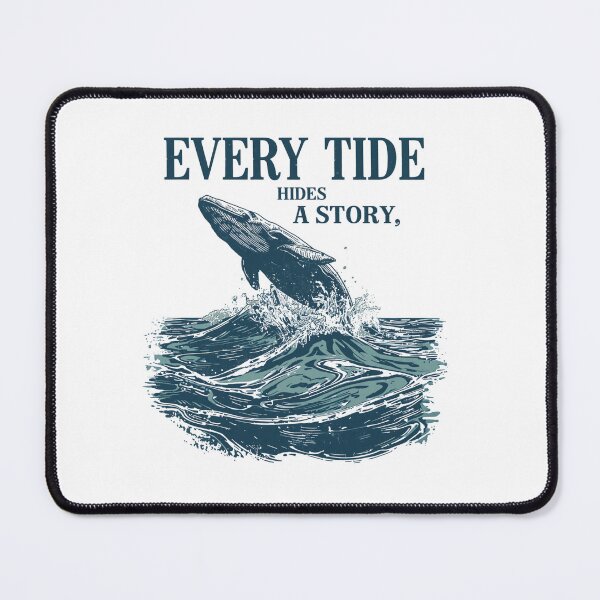 Item preview, Widows Bay Every Tide Hides A Story | Vintage Whale Ocean T-Shirt designed and sold by Vvmd.