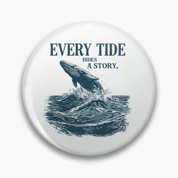 Item preview, Widows Bay Every Tide Hides A Story | Vintage Whale Ocean T-Shirt designed and sold by Vvmd.