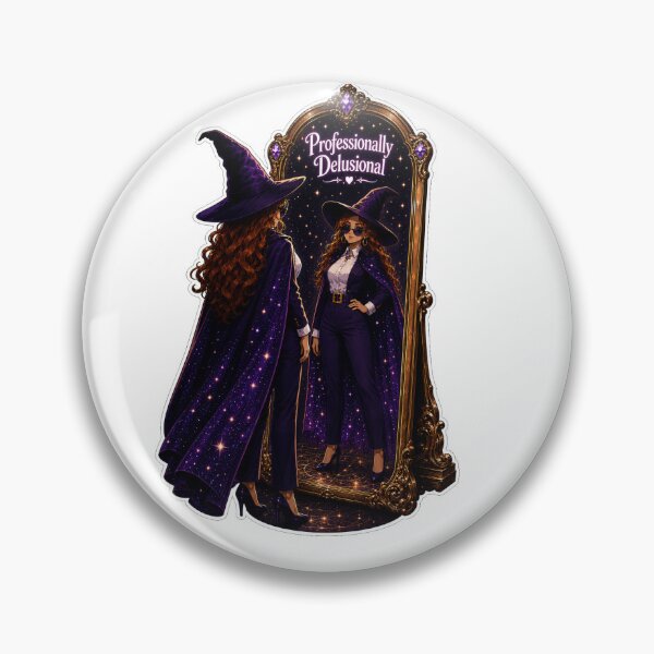 Item preview, Professionally Delusional Witch Mirror designed and sold by S10Dayhobby.