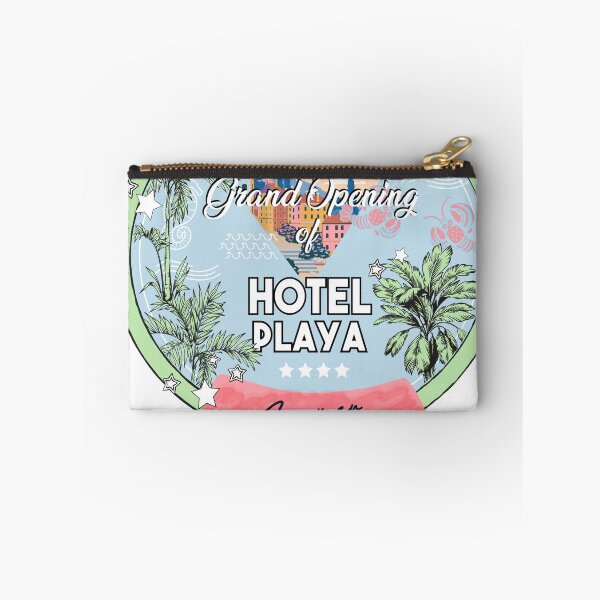 Item preview, Hotel Playa Welcome Grand Opening Summer Tropical Circle Badge T-Shirt designed and sold by Atique Creations.