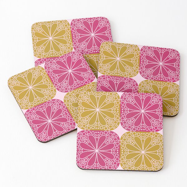 Item preview, Pink & Yellow Granny square - L designed and sold by AuntieDa360.