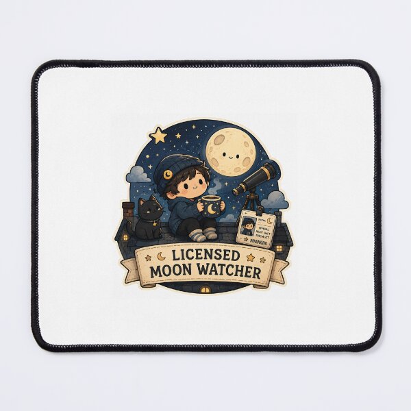 Item preview, Licensed Moon Watcher designed and sold by Soulprint88.