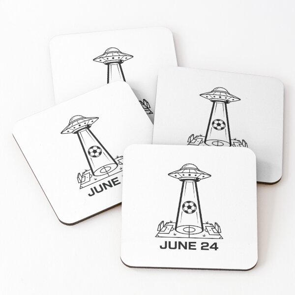 Item preview, Aesthetic UFO Spaceship Football Premium Vinyl Decal designed and sold by Mr-wow.