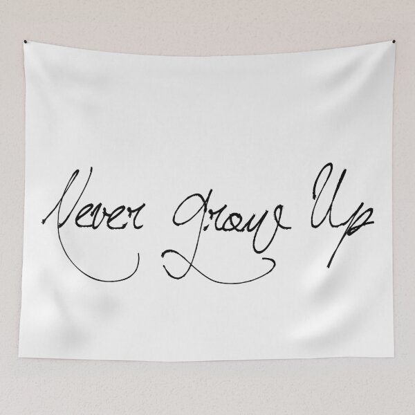 Item preview, Canción del álbum Never Grow Up designed and sold by bombalurina.