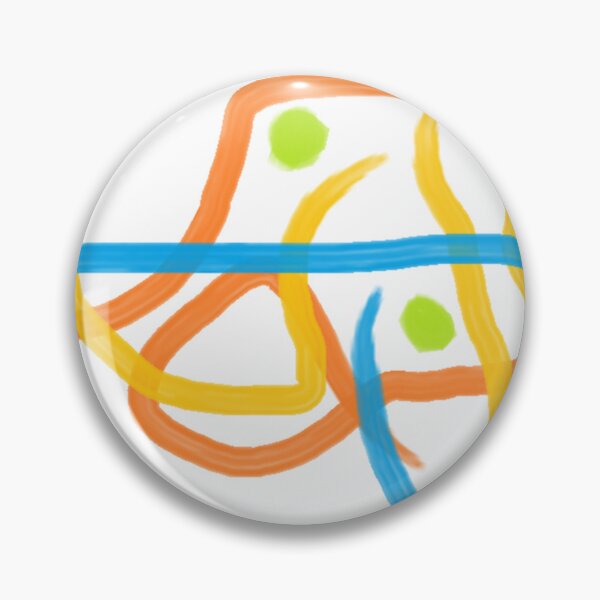 Item preview, abstract color lines designed and sold by Studio Devon.