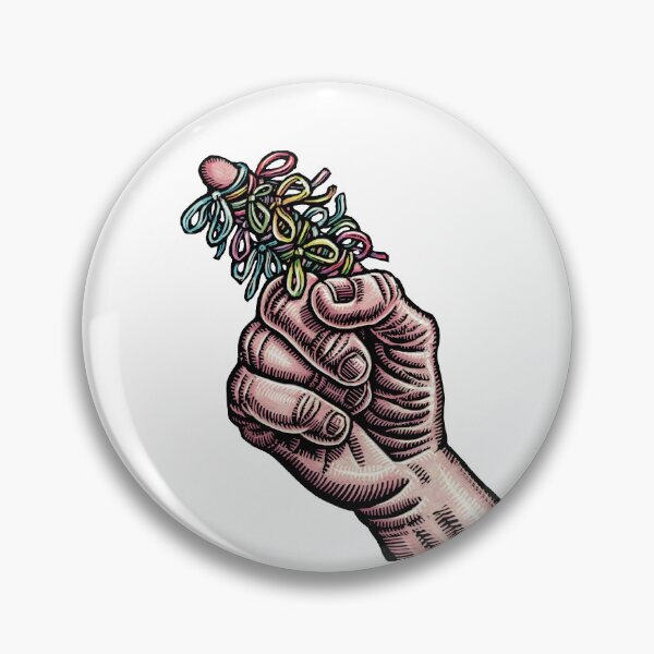 Item preview, hand has many bows tied on finger to remember designed and sold by LisaHaney.