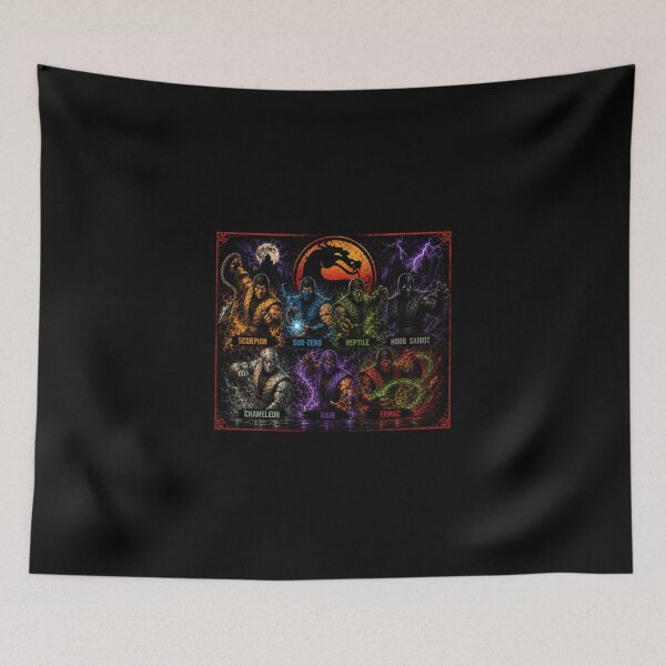 Item preview, Mortal Kombat Ninjas designed and sold by TMTD Productions.