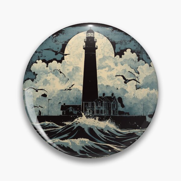 Item preview, Widows Bay Where The Sea Keeps Secrets | Vintage Lighthouse Coastal Mystery T-Shirt designed and sold by Vvmd.