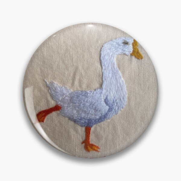 Item preview, The Ballet Goose hand embroidery designed and sold by Alsa-handembroidery.