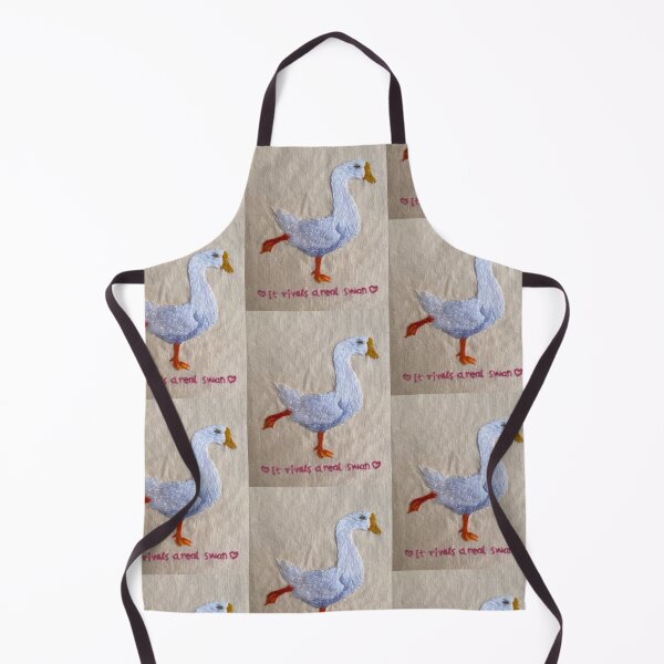 Item preview, The Ballet Goose hand embroidery designed and sold by Alsa-handembroidery.