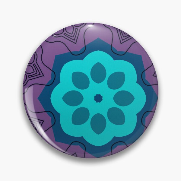 Item preview, Purple Bloom Pattern — Modern Boho Design designed and sold by ArtByBoya.