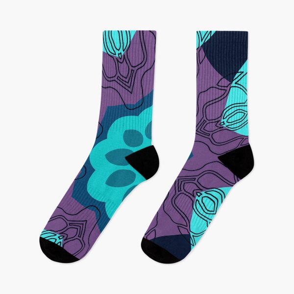Item preview, Purple Bloom Pattern — Modern Boho Design designed and sold by ArtByBoya.