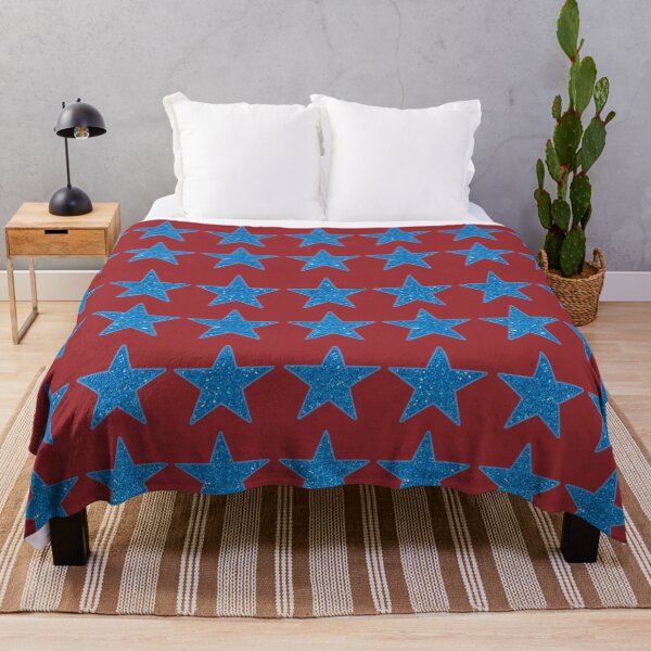 Item preview, Cola Blue Stars Photographic Print Design designed and sold by BelindaFuller.