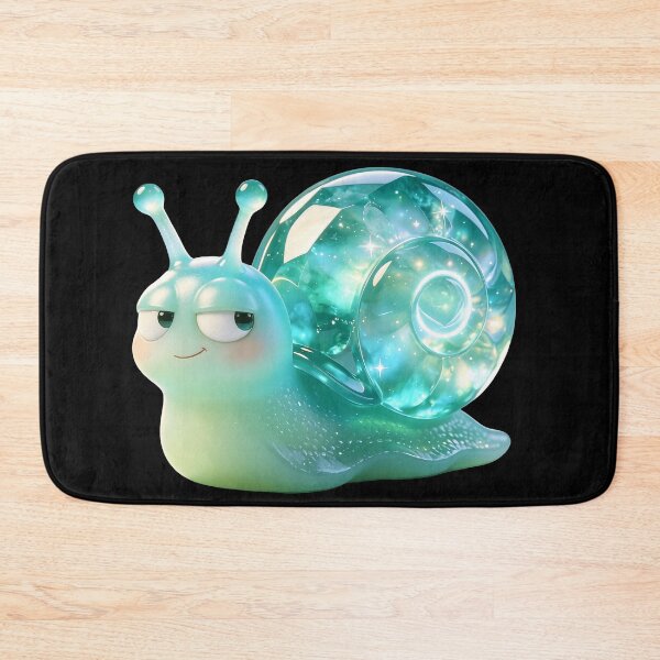 Item preview, Emerald Snail - The Ultimate Judgmental Side-Eye Edition designed and sold by ABYSSLAB.