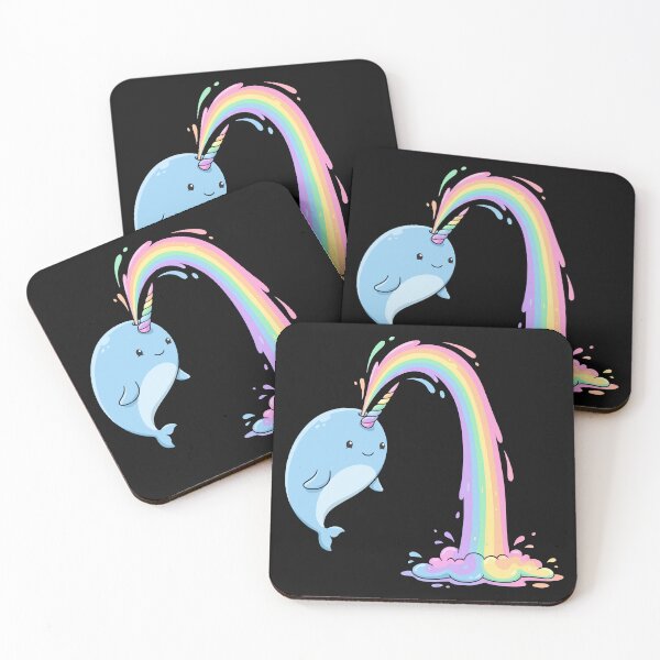 Item preview, Cute Rainbow Narwhal designed and sold by Amir Faysal.