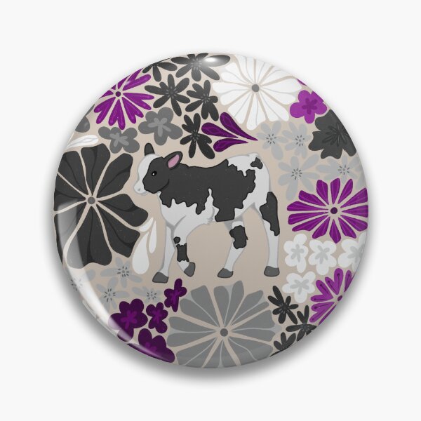Item preview, Cow - Demisexual Flag PRINT designed and sold by HannahReeStudio.