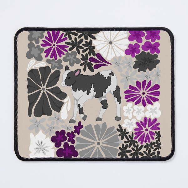 Item preview, Cow - Demisexual Flag PRINT designed and sold by HannahReeStudio.