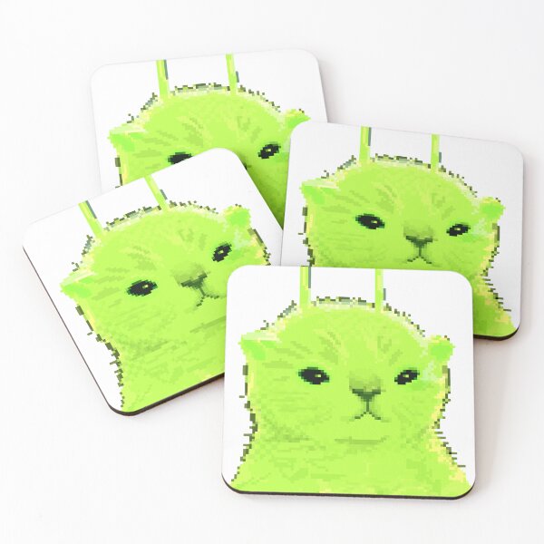 Item preview,  Pixel art Alien cat designed and sold by ddthewizard.