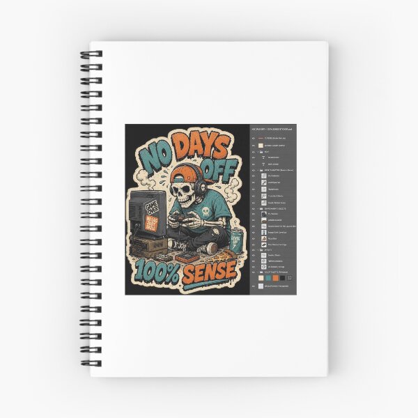 Item preview, No Days off: 100% Sense designed and sold by HarvirPanag.