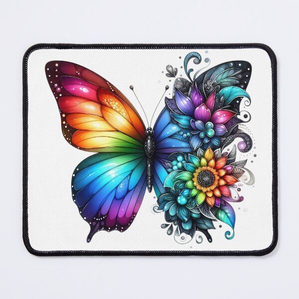 Item preview, Rainbow Bloom Butterfly designed and sold by EvaKlein68.